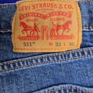 LEVI’S 511 SLIM FIT MEN'S JEANS 32X30